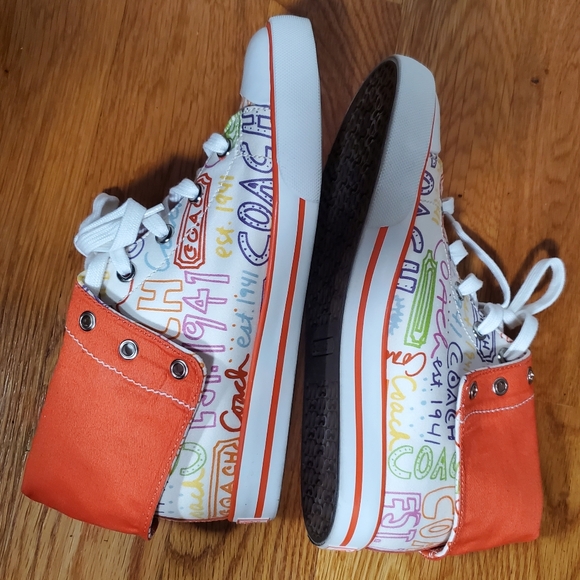 Coach Bonney Hi TopWomens Size 7B - Picture 6 of 12